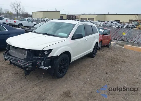 2018 Dodge Journey Gt Awd из США, поврежденный, VIN 3C4PDDEGXJT254366
